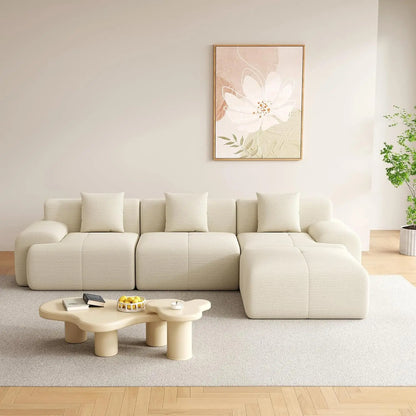 120" Cloud Modular Sectional Couch